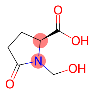 1-(hydroxymethyl)-5-oxo-L-proline