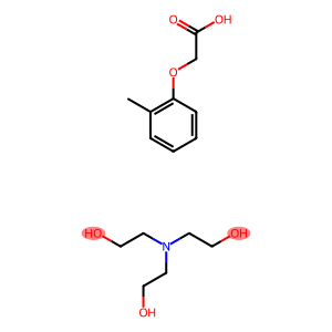 2-[bis(2-hydroxyethyl)amino]ethanol,2-(2-methylphenoxy)acetic acid