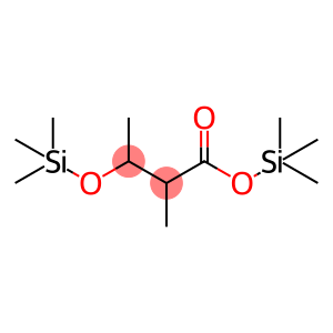 2-Methyl-3-[(trimethylsilyl)oxy]butanoic acid trimethylsilyl ester