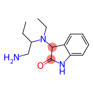 3-[[1-(Aminomethyl)propyl]ethylamino]-1,3-dihydro-2H-indol-2-one