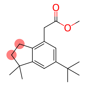 2,3-Dihydro-1,1-dimethyl-6-tert-butyl-1H-indene-4-acetic acid methyl ester