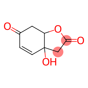 1-Oxo-4-hydroxy-2-en-4-ethylcyclohexa-5,8-olide