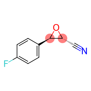 Oxiranecarbonitrile, 3-(4-fluorophenyl)-, (2R,3R)-rel- (9CI)