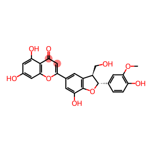 2-[2,3-Dihydro-7-hydroxy-2-(4-hydroxy-3-methoxyphenyl)-3-(hydroxymethyl)benzofuran-5-yl]-5,7-dihydroxy-4H-1-benzopyran-4-one