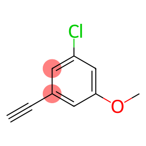 1-氯-3-乙炔基-5-甲氧基苯