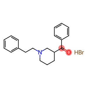 Methanone,phenyl[1-(2-phenylethyl)-3-piperidinyl]-, hydrobromide (1:1)
