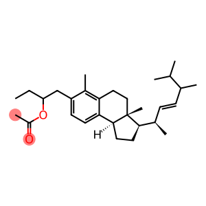 1,10-Secoergosta-5,7,9,22-tetraen-3-ol, acetate, (24ξ)- (9CI)