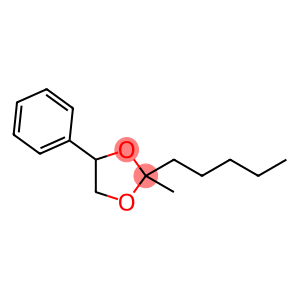 1,3-Dioxolane, 2-methyl-2-pentyl-4-phenyl-