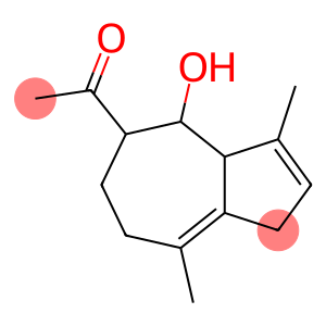 1-(1,3a,4,5,6,7-Hexahydro-4-hydroxy-3,8-dimethylazulen-5-yl)ethanone