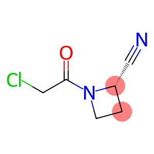 2-Azetidinecarbonitrile, 1-(chloroacetyl)-, (2S)- (9CI)