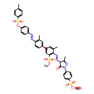 disodium 4-[[4,5-dihydro-3-methyl-5-oxo-1-(4-sulphonatophenyl)-1H-pyrazol-4-yl]azo]-3',5-dimethyl-4'-[[4-[[(4-methylphenyl)sulphonyl]oxy]phenyl]azo][1,1'-biphenyl]-3-sulphonate