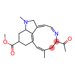 Pyrrolo[2,3,4-mn][4]benzazecine-4-carboxylic acid, 9-acetyl-1,3,4,5,8,9-hexahydro-2,7-dimethyl-, methyl ester (9CI)