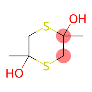 1,4-Dithiane-2,5-diol, 2,5-dimethyl-