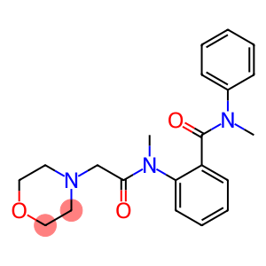 N-Methyl-2-(N-methyl-2-morpholinoacetylamino)-N-phenylbenzamide