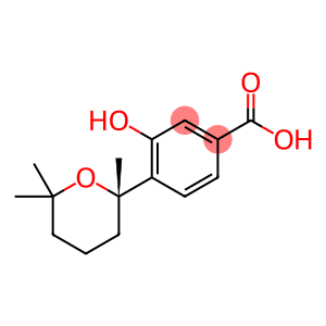 (-)-3-Hydroxy-4-(tetrahydro-2,6,6-trimethyl-2H-pyran-2-yl)benzoic acid