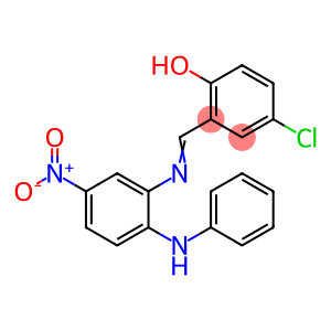 2-(((2-Anilino-5-nitrophenyl)imino)methyl)-4-chlorophenol