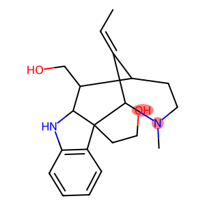 (2ξ,4ξ)-3,18-Didehydro-1-(hydroxymethyl)dasycarpidan-8(16H)-ethanol