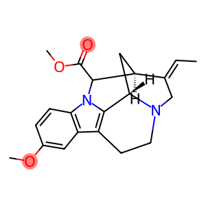 (16ξ,19E)-19,20-Didehydro-10-methoxy-1,16-cyclocorynan-17-oic acid methyl ester