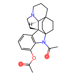 2,21-Cycloaspidospermidin-17-ol, 1-acetyl-, 17-acetate, (12R,19α)-