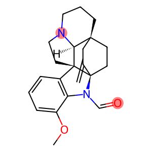 Aspidofractinine-1-carboxaldehyde, 17-methoxy-3-methylene-, (2α,5α)- (9CI)