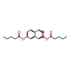 Dipentanoic acid 2,7-naphthalenediyl ester