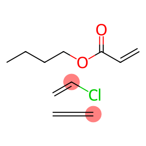 vinyl chloride/ butyl acrylate/ ethylene copolymer