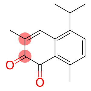 3,8-Dimethyl-5-isopropyl-1,2-naphthoquinone