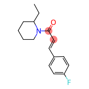 2-ethyl-1-[3-(4-fluorophenyl)acryloyl]piperidine