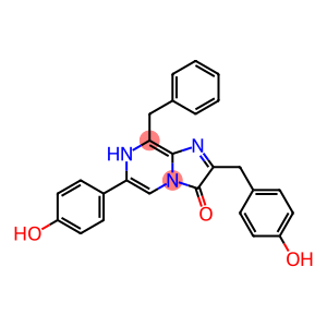 2-[(4-HYDROXYPHENYL)METHYL]-6-(4-HYDROXYPHENYL)-8-(PHENYLMETHYL)-IMDAZO[1,2-A]PYRAZIN-3-(7H)-ONE