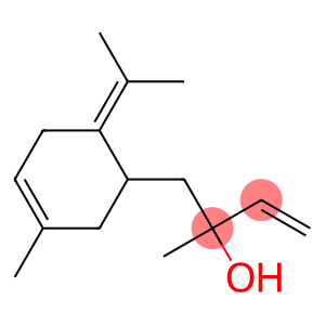 α-Ethenyl-α,3-dimethyl-6-(1-methylethylidene)-3-cyclohexene-1-ethanol