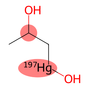 Hydroxy(2-hydroxypropyl)(197Hg)mercury(II)