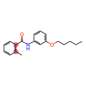 Benzamide, 2-methyl-N-[3-(pentyloxy)phenyl]-