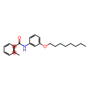 Benzamide, 2-methyl-N-[3-(octyloxy)phenyl]-