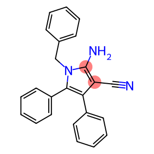 2-AMINO-1-BENZYL-4,5-DIPHENYL-1H-PYRROLE-3-CARBONITRILE