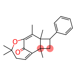 2,5,6,9,9-Pentamethyl-4-phenyl-8-oxatricyclo[5.4.1.02,5]dodeca-6,11(1)-dien-12-one