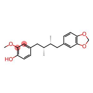 4-[(2R,3R)-4-(1,3-Benzodioxol-5-yl)-2,3-dimethylbutyl]-2-methoxyphenol