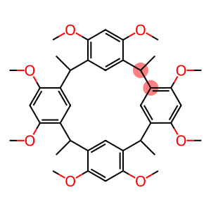 4,6,10,12,16,18,22,24-Octamethoxy-2,8,14,20-tetramethylpentacyclo[19.3.1.13,7.19,13.115,19]octacosa-1(25),3,5,7(28),9,11,13(27),15,17,19(26),21,23-dodecaene