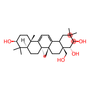 Oleana-11,13(18)-diene-3β,21β,22α,28-tetrol