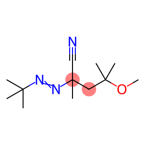 2-tert-Butylazo-2-cyano-4-methoxy-4-methylpentane