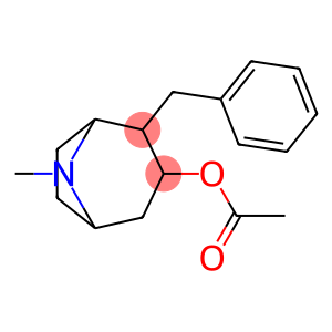2-Benzyl-8-methyl-8-azabicyclo[3.2.1]octan-3-ol acetate