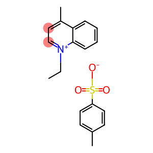 1-ethyl-4-methylquinolinium toluene-p-sulphonate