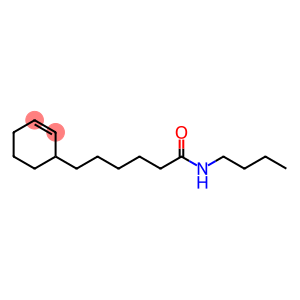 2-Cyclohexene-1-hexanamide, N-butyl-