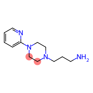 1-Piperazinepropanamine, 4-(2-pyridinyl)-