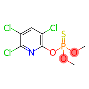 O,O-dimethyl O-(3,5,6-trichloropyridin-2-yl) phosphorothioate