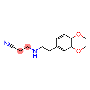 3-{[2-(3,4-dimethoxyphenyl)ethyl]amino}propanenitrile