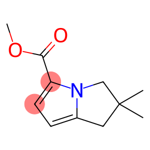 1H-Pyrrolizine-5-carboxylic acid, 2,3-dihydro-2,2-dimethyl-, methyl ester