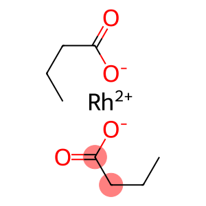 butanoate, rhodium(+2) cation
