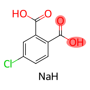 Monosodium hydrogen  4-chlorophthalate