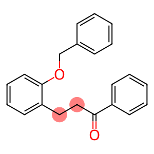 1-Propanone, 1-phenyl-3-[2-(phenylmethoxy)phenyl]-