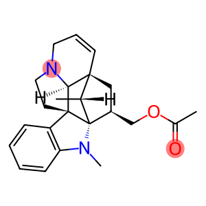 (5α,12β,19α,20R)-6,7-Didehydro-1-methyl-2α,20-cycloaspidospermidine-3β-methanol acetate